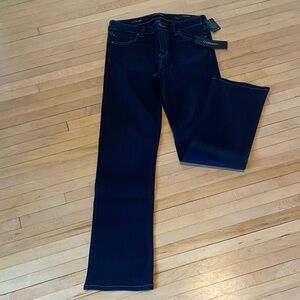 Liverpool Women's Straight Leg Jeans - Dark Blue